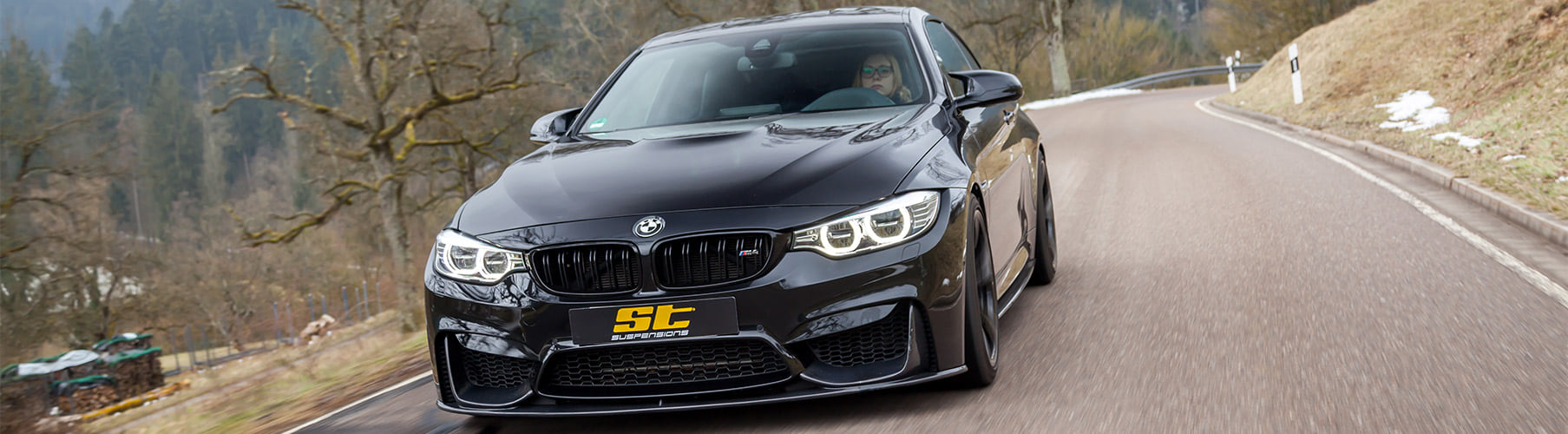 The ST XTA plus 3 coilover suspension significantly improves both the driving dynamics and handling of any vehicle.