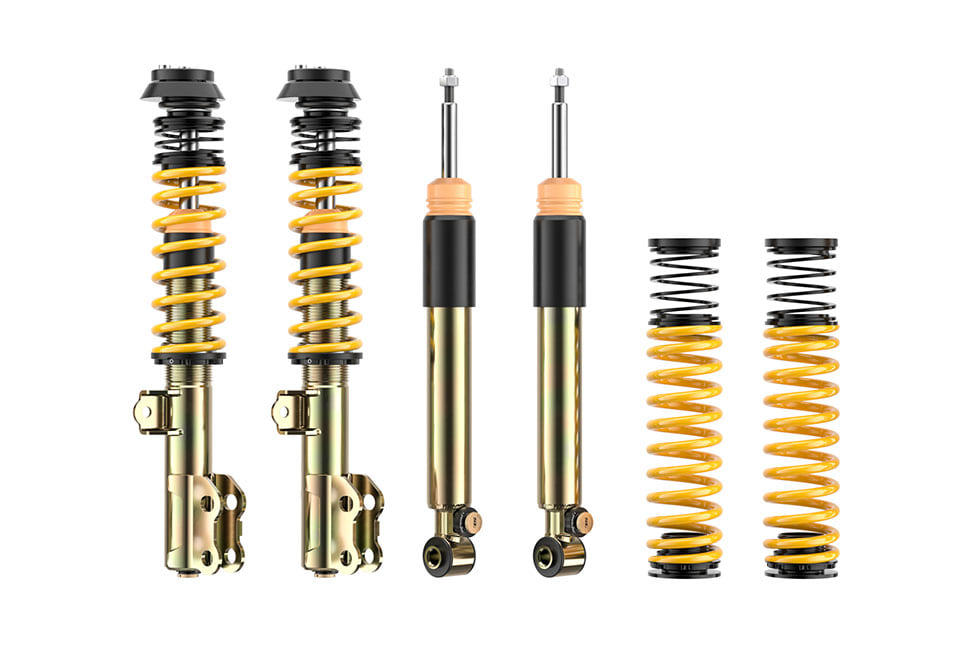 The ST XTA plus 3 comes with Unibal top mounts for the front and rear axle
